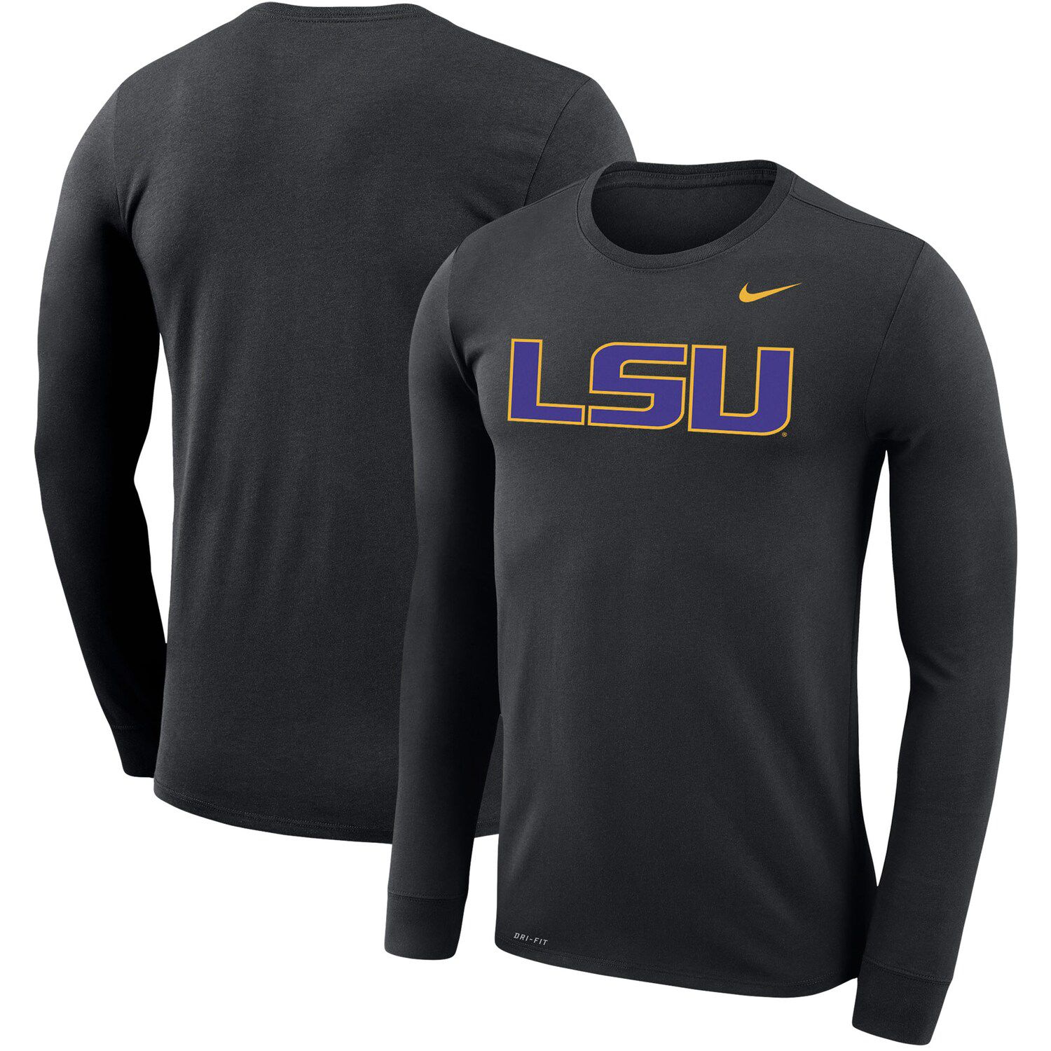 lsu nike long sleeve