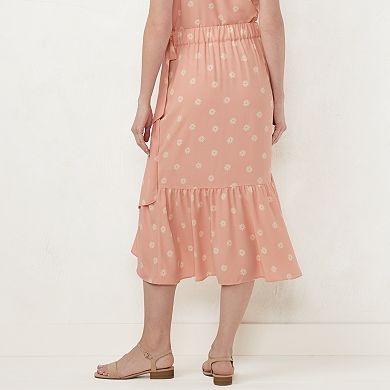 Women's LC Lauren Conrad Midi Wrap Skirt