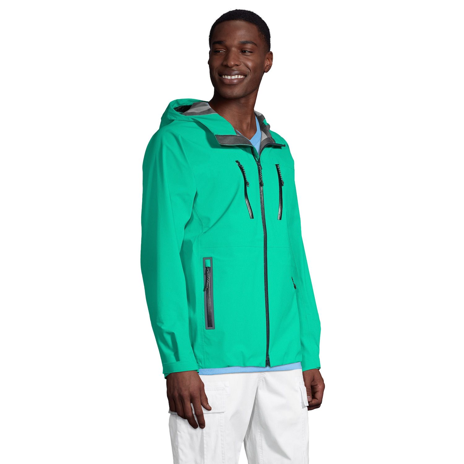 lands end ultimate waterproof rain jacket