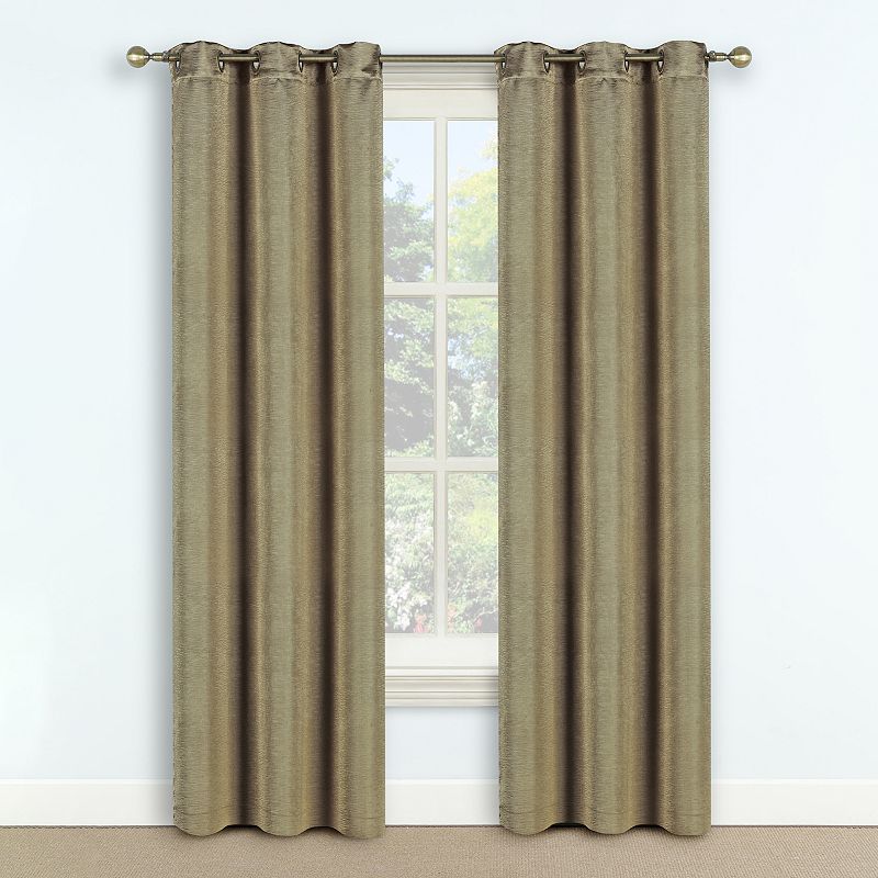 Domino Blackout Window Curtain, Natural, 42X84