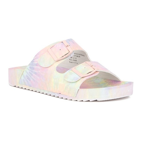 Girls tie sales dye sandals