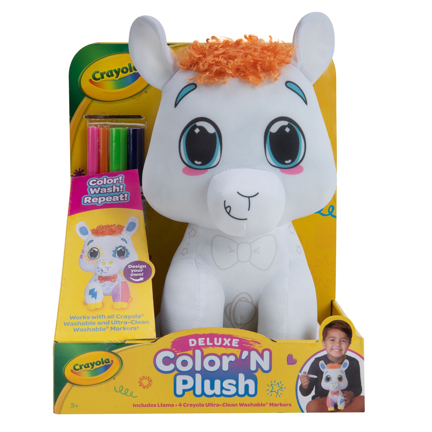 crayola color n plush unicorn
