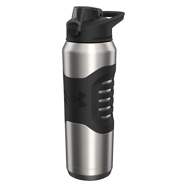 Under Armour Sport Bottle, Charcoal, 24 oz 