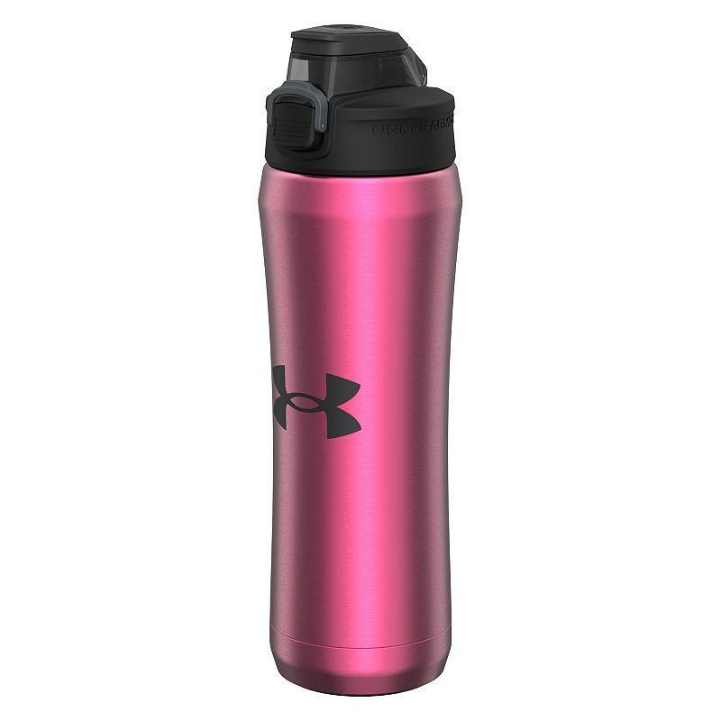 WAO 20 Ounce Stainless Steel Insulated Thermal Bottle with Lid in Matte  Black