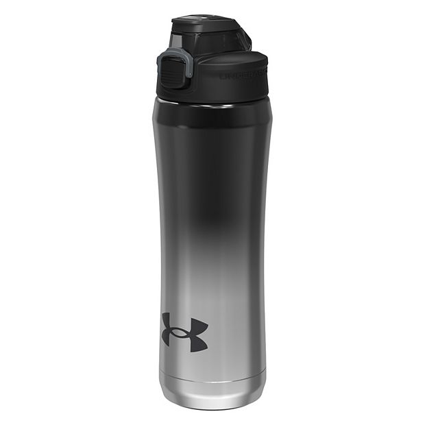 Under Armour 18 oz Inner Strength Stainless Steel Water Bottle Black  Cold-Hot