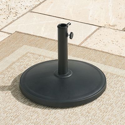 kohl's patio umbrella base RAOKUKH Heavy Duty with Wheels Square Market Stand for Outdoor 4 Locks 2 Knobs 125lb Capacity, Black : Patio, Lawn & Garden If you have a large umbrella for your deck Sonoma Goods For Life Umbrella