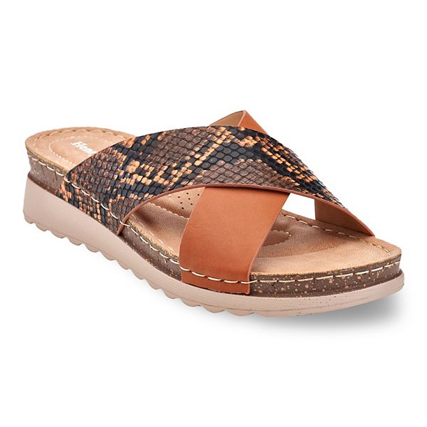 Kohls womens store slide sandals