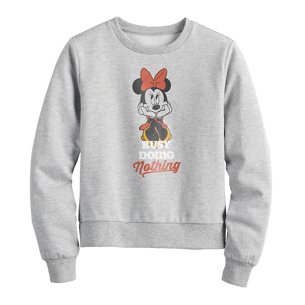 Girls minnie mouse discount sweatshirt