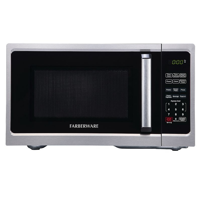 Farberware - Classic 0.9 Cu. Ft. Countertop Microwave with Speed Cooking