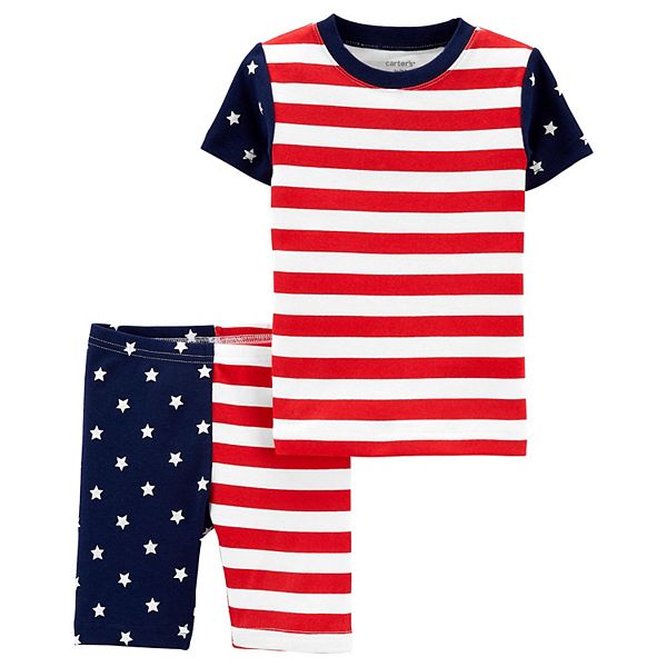 Toddler Carter s 2 Piece Fourth Of July Pajama Set