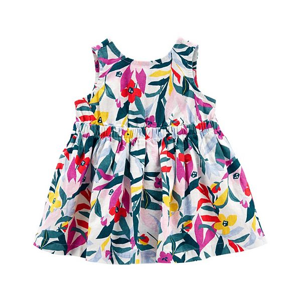 Baby Girl Carter's Tropical Floral Dress