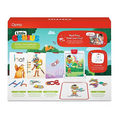Osmo Little Preschool Genius Starter Kit for iPad with 4 Learning Games