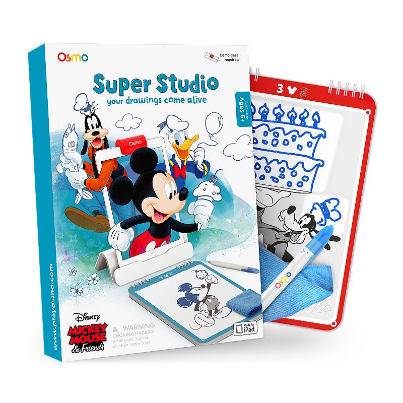Disneys Mickey Mouse & Friends Super Studio Game for iPad by Osmo (Osmo Ba