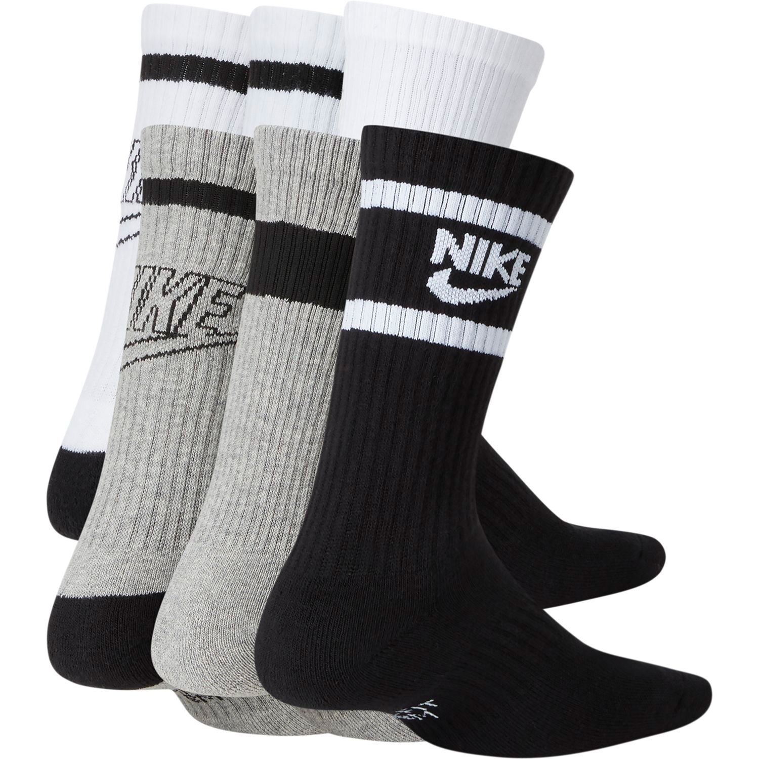 Nike Носки Dri-FIT для детей, средней высоты, 6 шт., цвет: Чёрный — фото 2