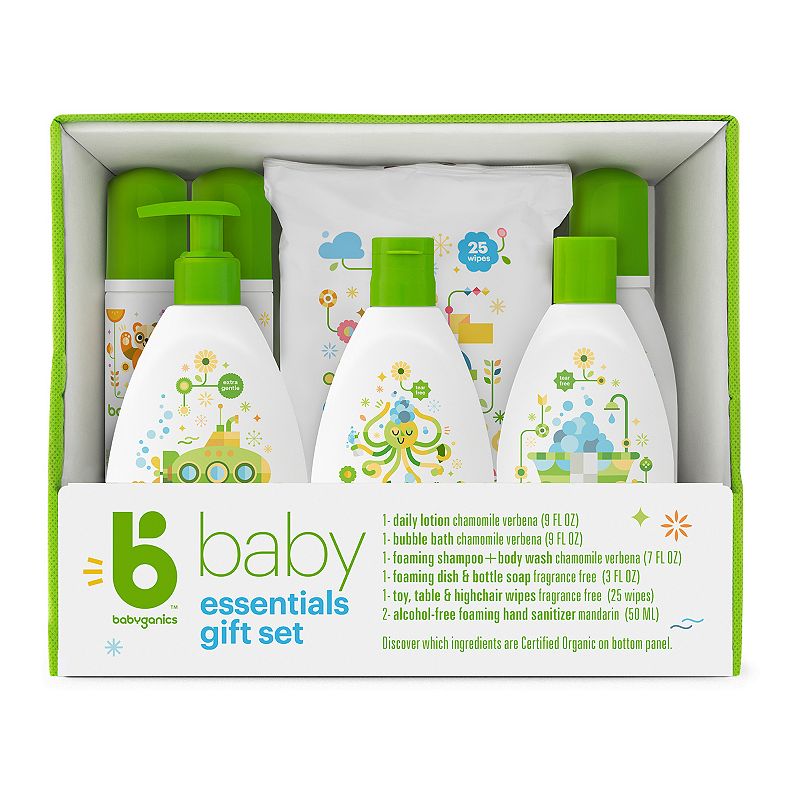 UPC 813277015871 product image for Babyganics Essentials Gift Set, Multicolor | upcitemdb.com