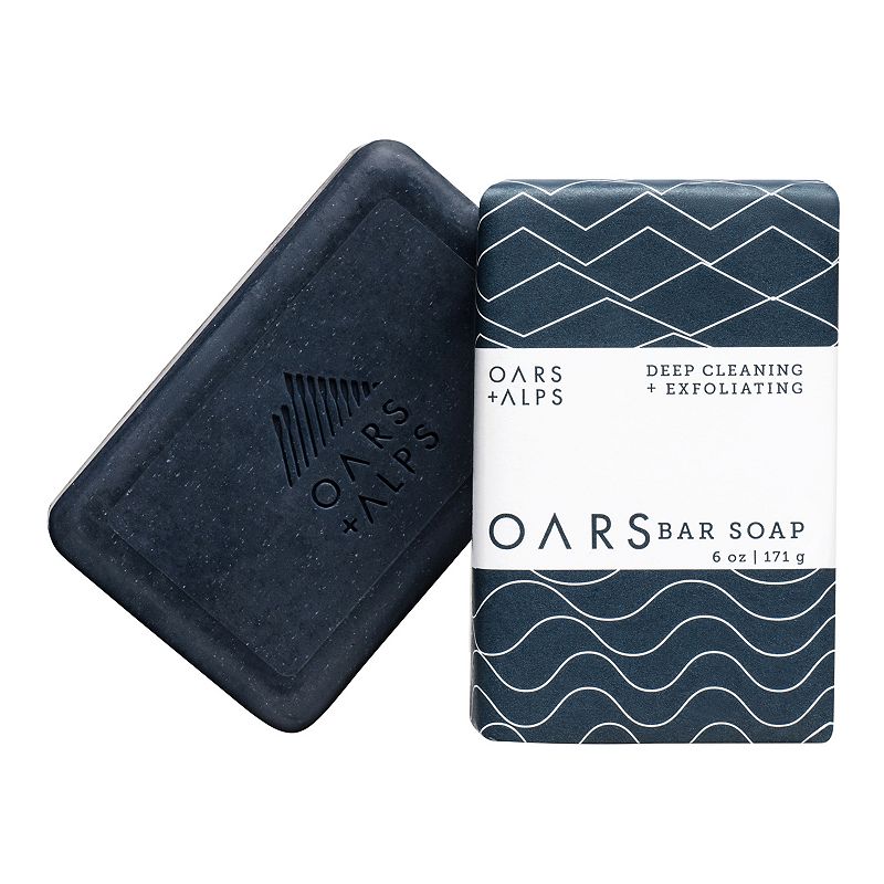 Oars + Alps Blue Charcoal Bar Soap, Size: 6 Oz, Multicolor