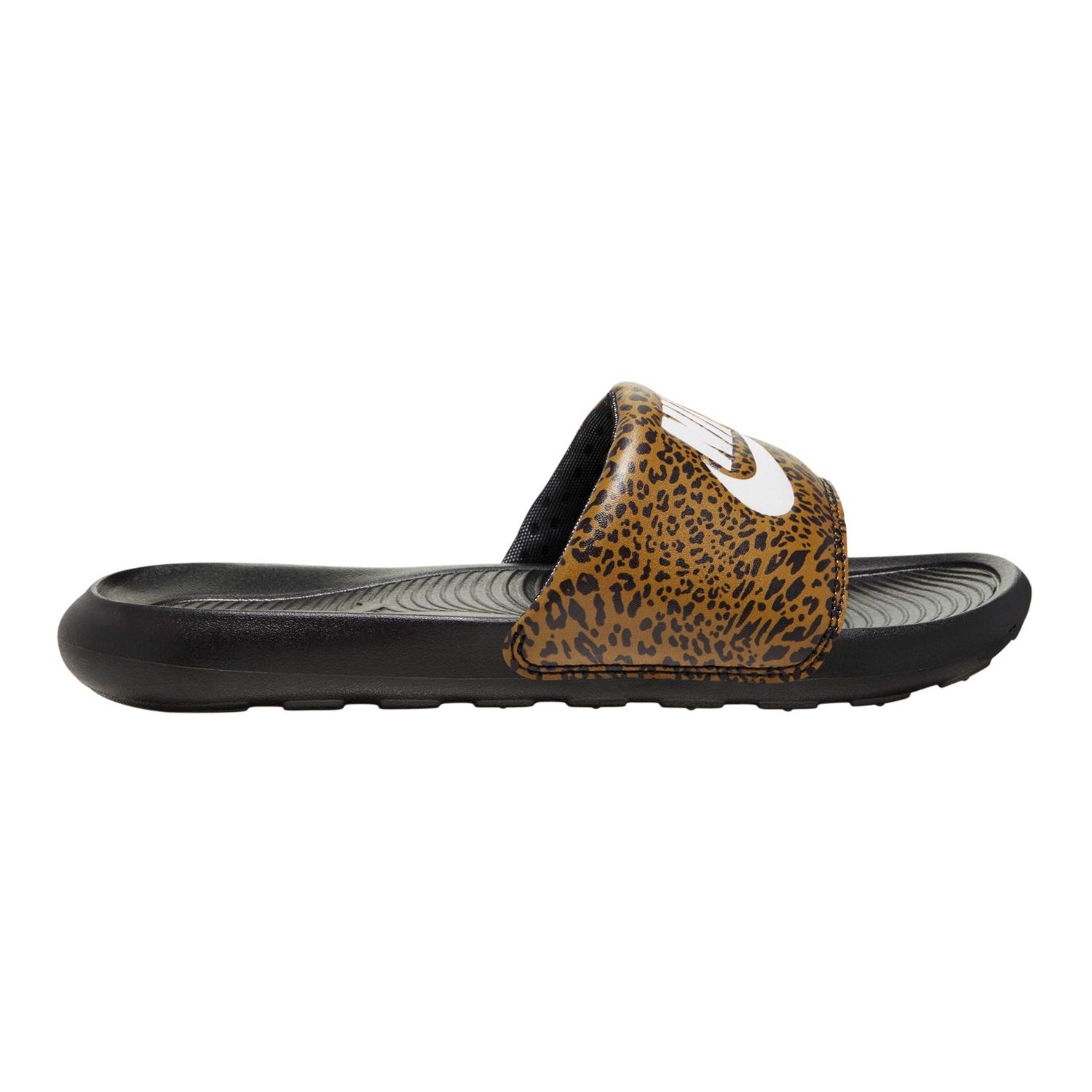 nike leopard sandals