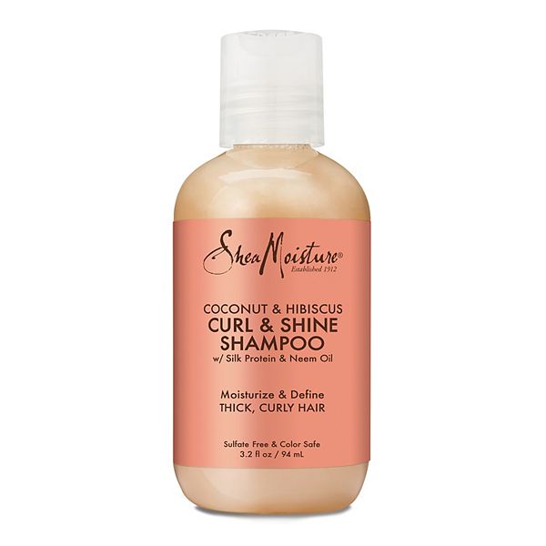 SheaMoisture Coconut & Hibiscus Curl & Shine Shampoo  oz