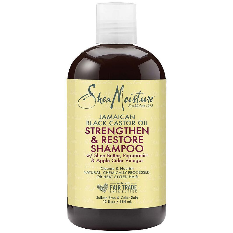 SheaMoisture Jamaican Black Castor Oil Strengthen & Restore Shampoo, Size: 