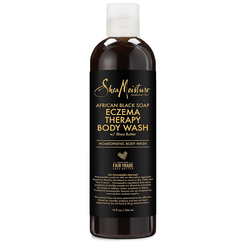 UPC 764302270607 product image for SheaMoisture African Black Soap Eczema & Psoriasis Therapy Body Wash, Size: 12 O | upcitemdb.com