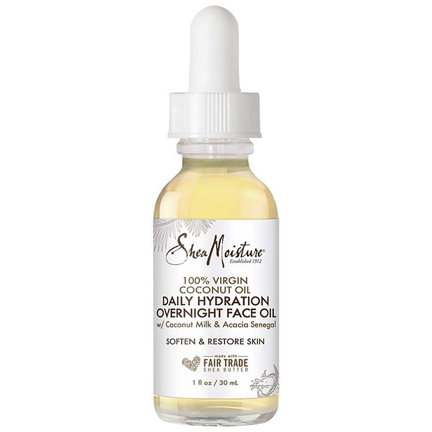 SheaMoisture Daily Hydration Body Oil Virgin Coconut Oil For Dry Skin  Paraben Free 8 oz