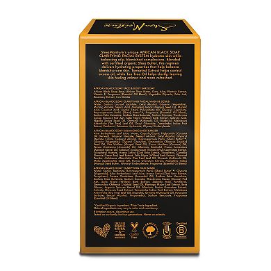 Shea Moisture African Black Soap Face Regimen Pack