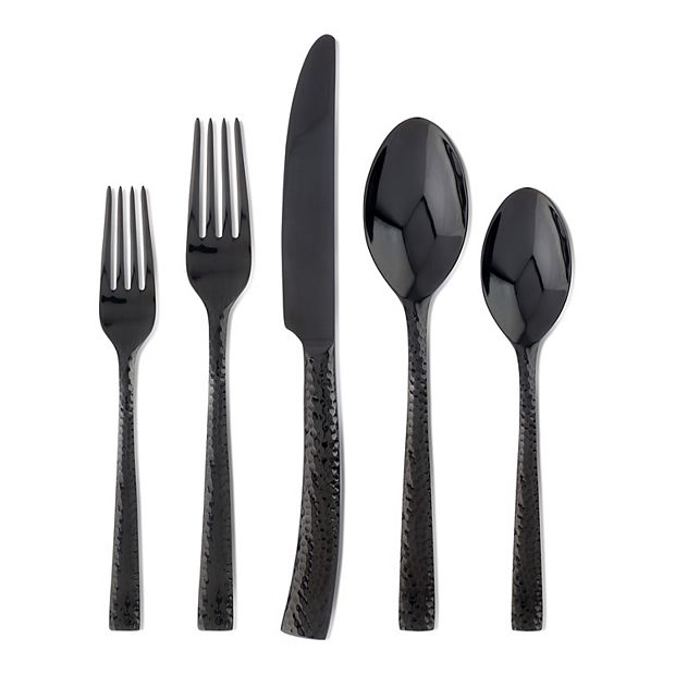 2 set. Argent Orfèvres™ Doric Black & Copper store - 5 Piece Place Setting, Forged 18/