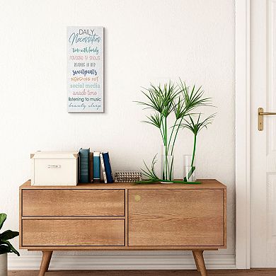 Stupell Home Decor Daily Necessities Canvas Wall Art