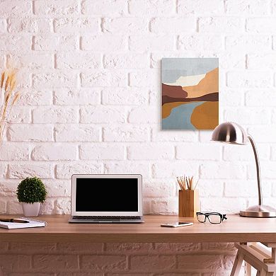 Stupell Home Decor Abstract Color Block Canvas Wall Art