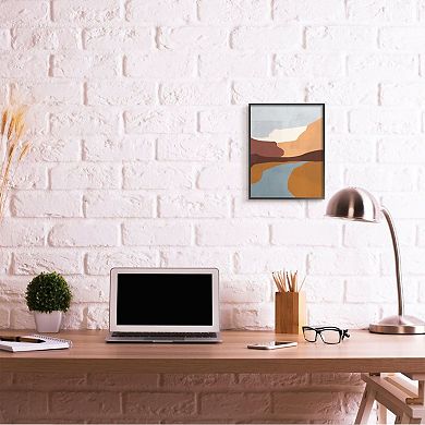 Stupell Home Decor Abstract Color Block Framed Wall Art