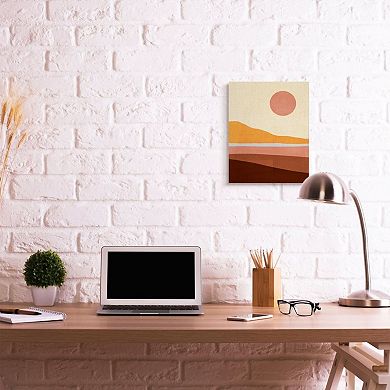 Stupell Home Decor Abstract Beach Canvas Wall Art