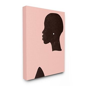 Stupell Home Decor Glam Portrait Canvas Wall Art