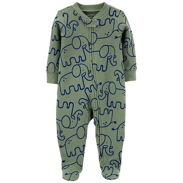 Baby Carter's Elephants 2-Way Zip Sleep & Play