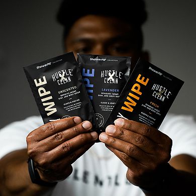 Hustle Clean 10-Pack Fresh Scent Body Wipes