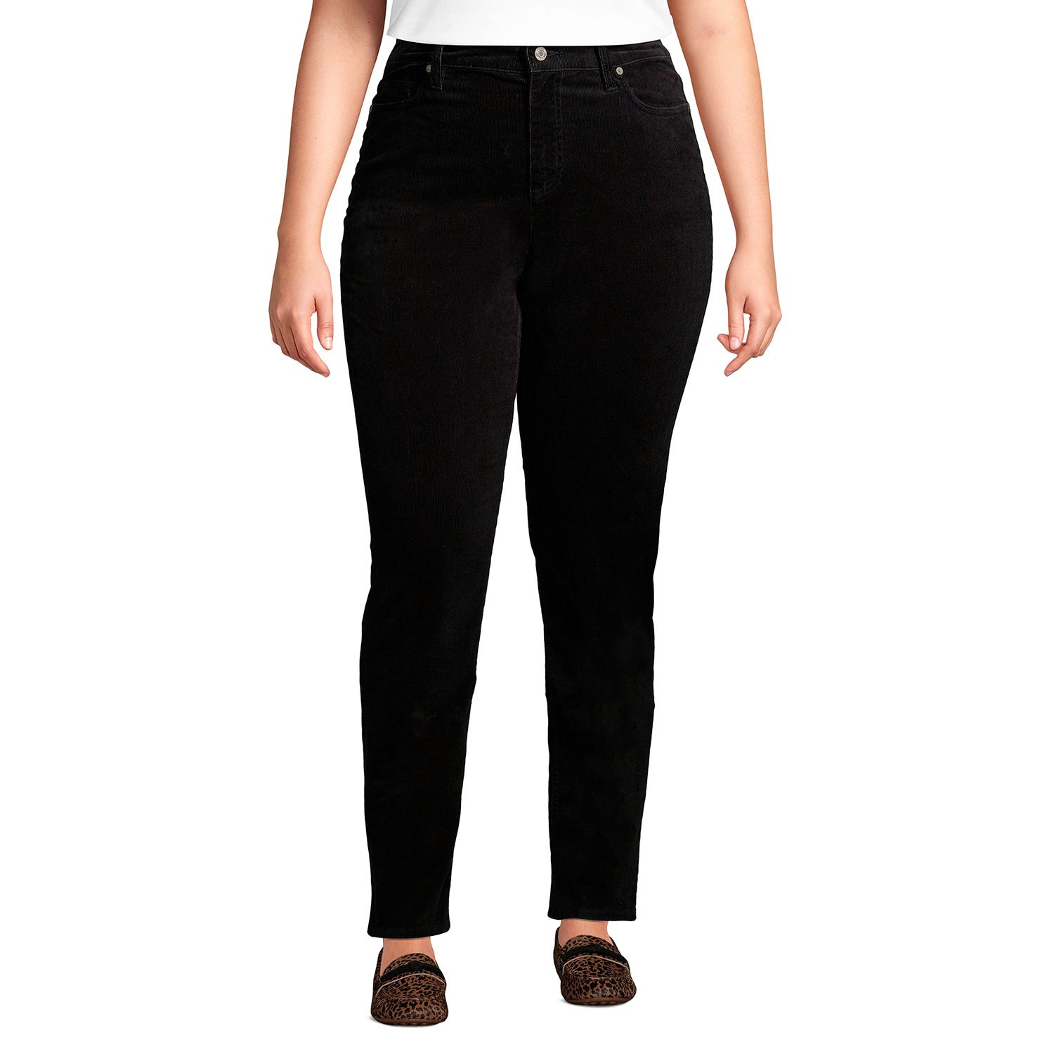 lands end plus size corduroy pants