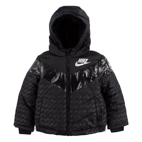 Toddler Boy Nike Heavyweight Hooded Puffer Jacket