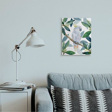 Stupell Home Decor Tropical Cockatoo Bird Canvas Wall Art