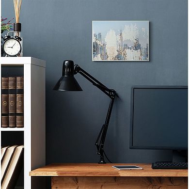 Stupell Home Decor Urban Distressed New York City Skyline Wall Art