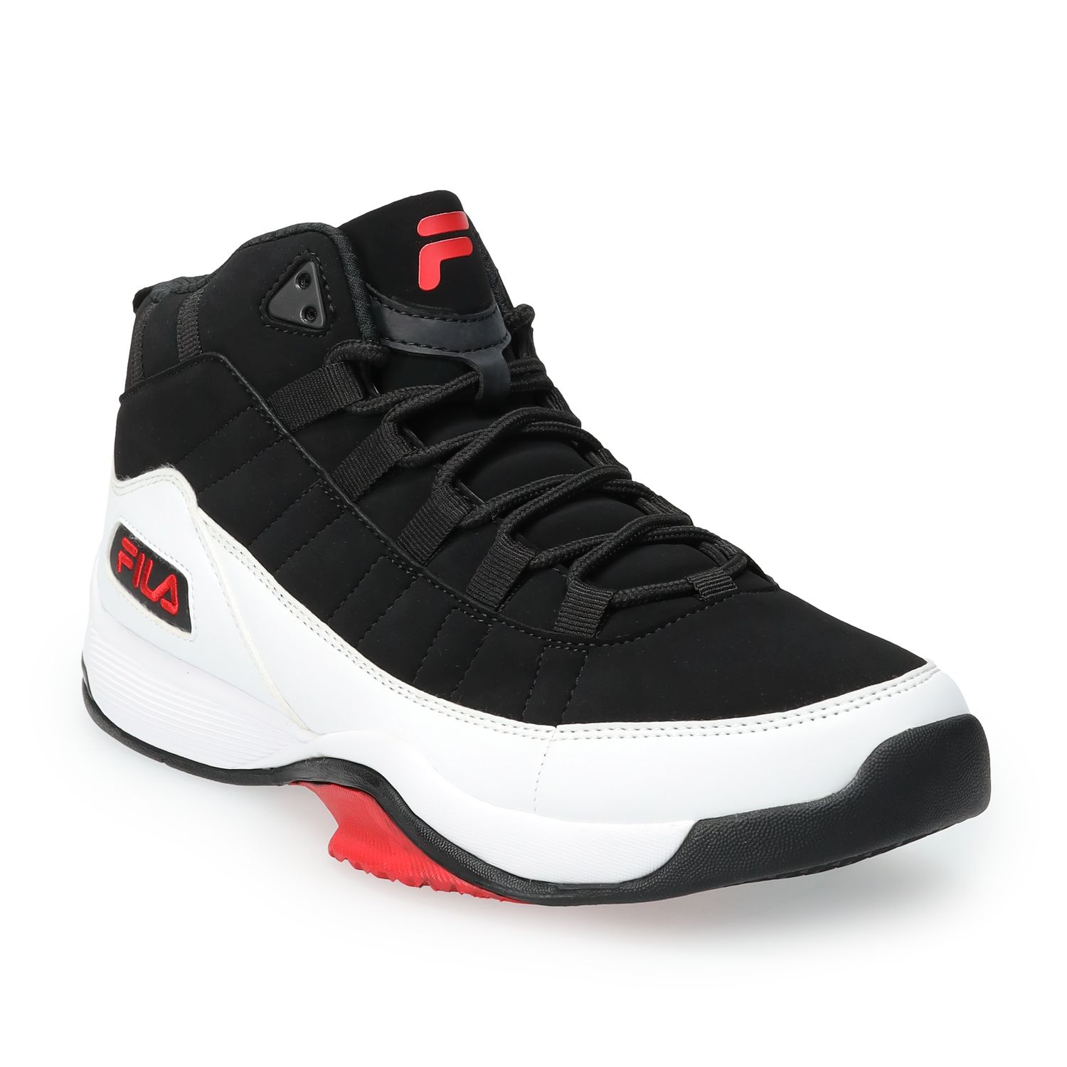 black fila sneakers for men