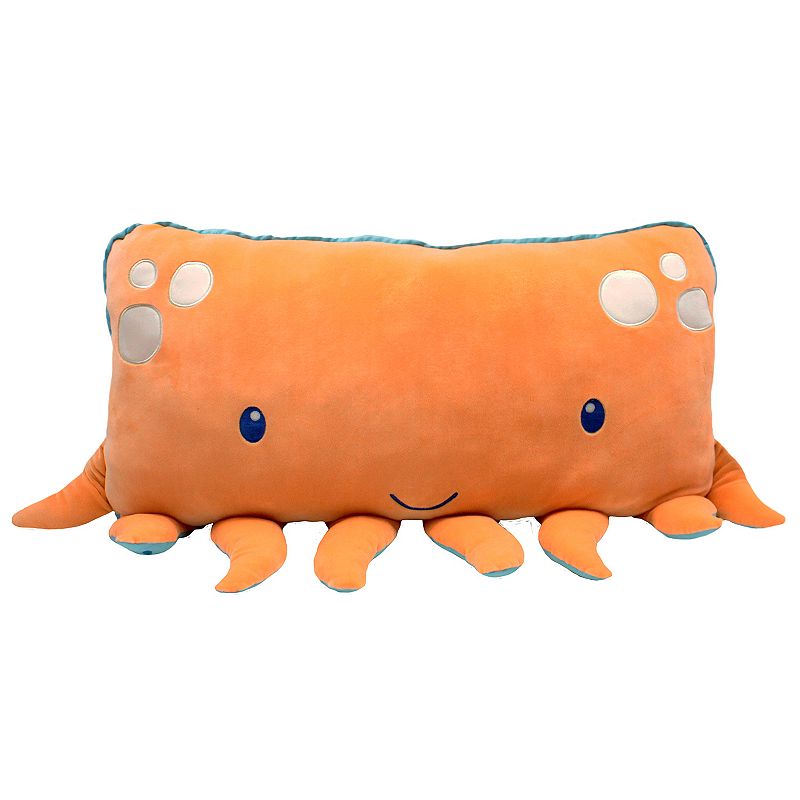 Animal Adventure Soft Landing Pillow, Orange, 6X28