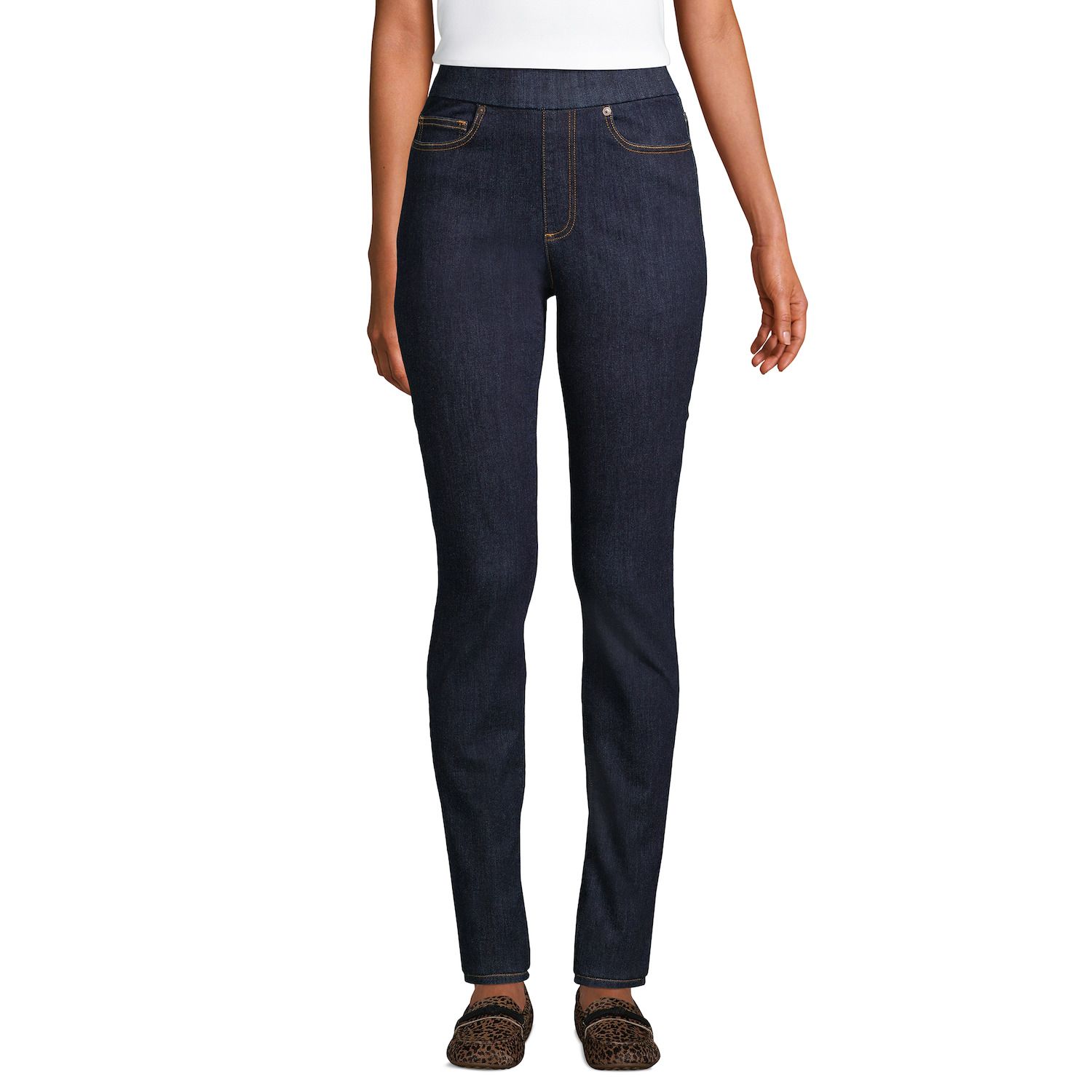 kohls lee pull on jeans