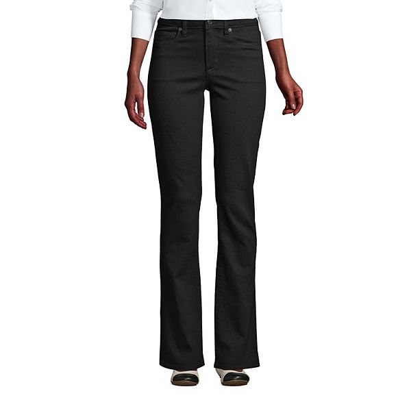 Women's Lands' End Midrise Bootcut Jeans