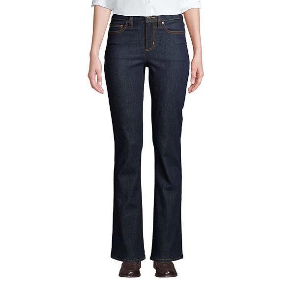 Women's Lands' End Midrise Bootcut Jeans