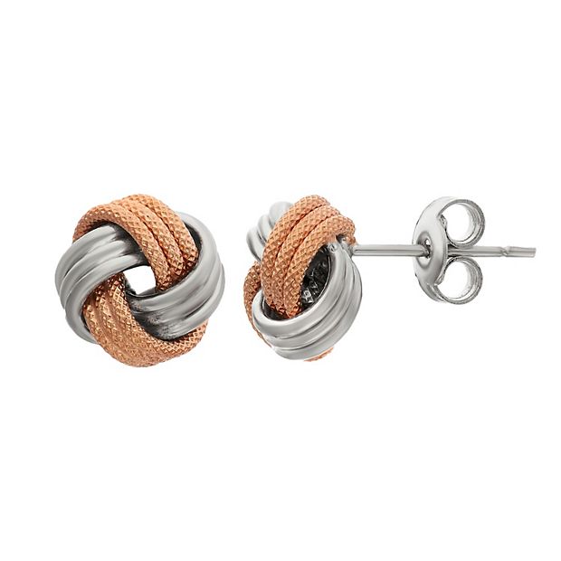 Kohls discount knot earrings