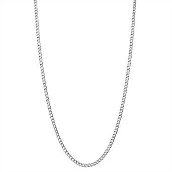Jordan Blue 10k Gold Curb Chain Necklace