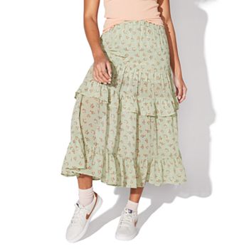 Floral maxi outlet skirt kohls