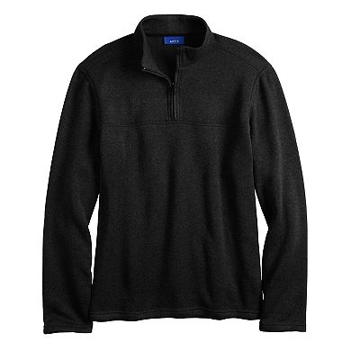 Men's Apt. 9 Sweater Fleece Quarter Zip Pullover