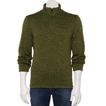 Men's Apt. 9 Sweater Fleece Quarter Zip Pullover