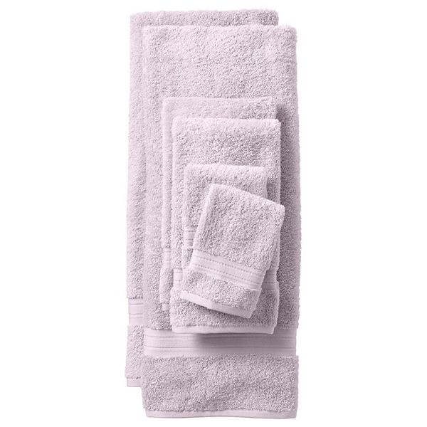Lands' End Supima Cotton 6piece Bath Towel Set