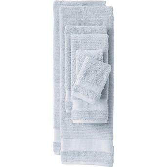 Lands' End Organic Cotton Towel 6 pc Set